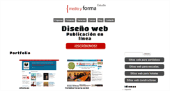 Desktop Screenshot of medioyforma.info