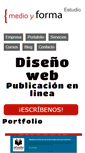 Mobile Screenshot of medioyforma.info